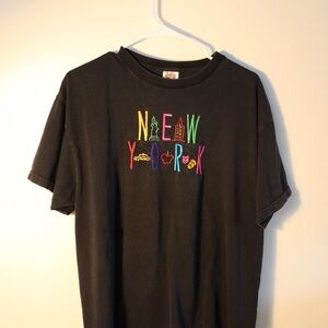 Vintage New York Embroidered Tee (Size XL)